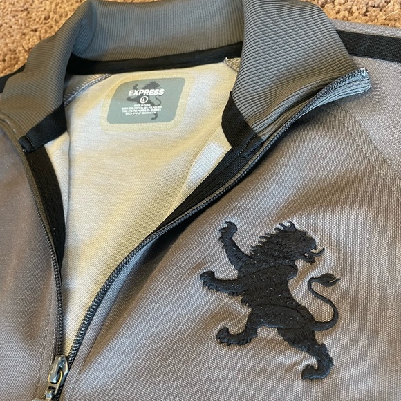 Express Large-Logo Tracksuit Jacket - Picture 2 of 4
